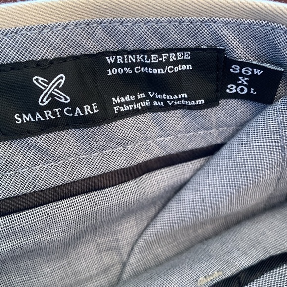 NWT- Nordstrom khaki pleated pants. Size 36 X 30. - Picture 5 of 5